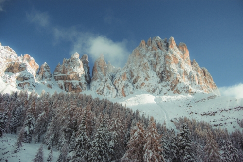 Rosengarten in den Dolomiten, Italien