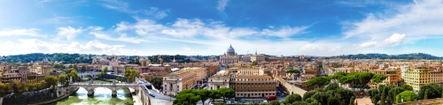 Skyline von Rom, Italien