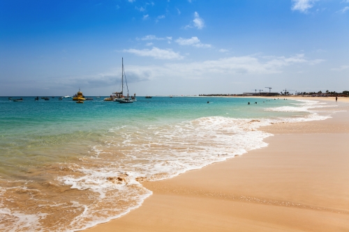 Strand Santa Maria auf der Insel Sal