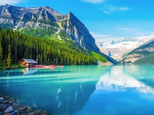 Lake Louise im Banff-Nationalpark