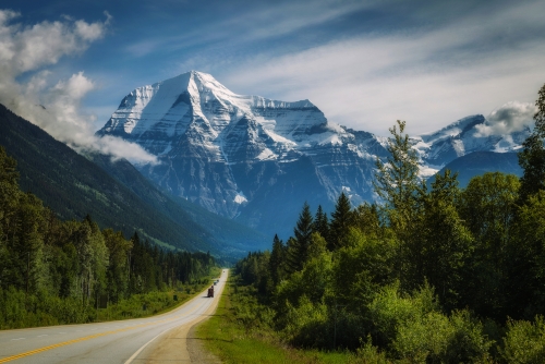 Yellowhead Highway im Mount Robson Provincial Park