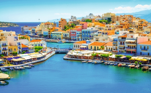 Agios Nikolaos auf der Insel Kreta