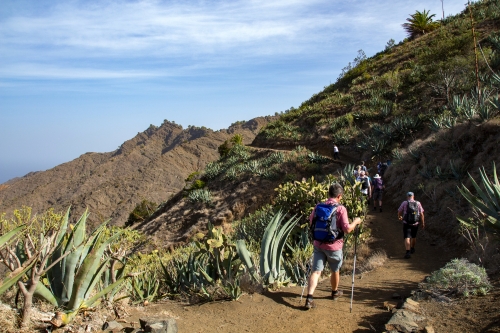 Wandern im Norden La Gomeras bei Hermigua