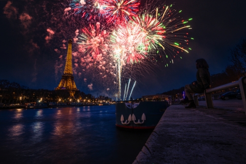 Feuerwerk in Paris