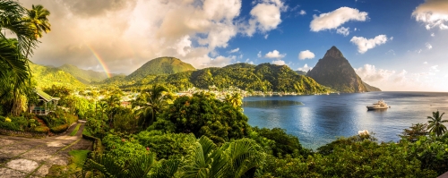 St. Lucia in der Karibik