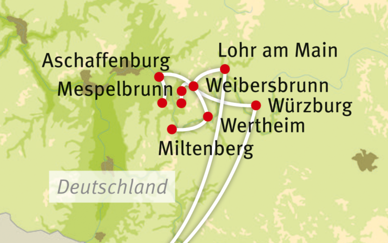 Mit hauser.reisen in den märchenhaften Spessart