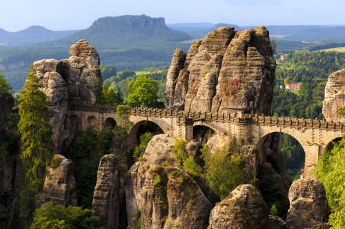 Bastei in der Sächsischen Schweiz