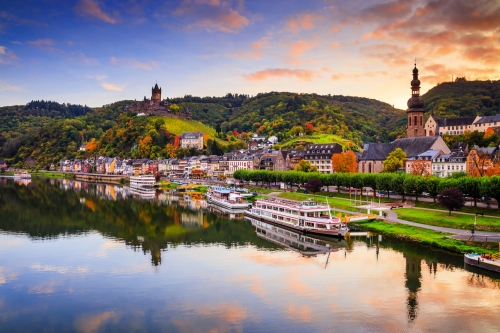 Cochem im Herbst