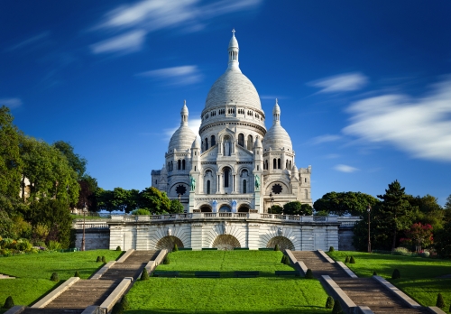Basilique Sacré Coeur de Montmartre in Paris