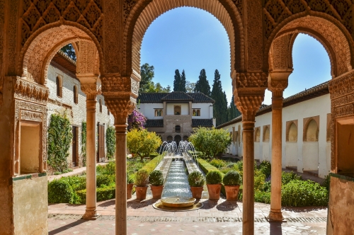 Alhambra in Granada, Spanien