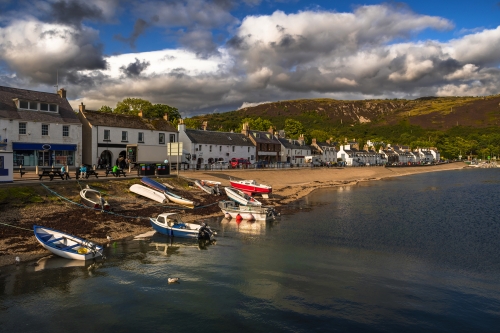 Ullapool am Loch Broom in Schottland