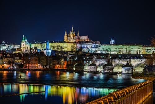 Prag im Winter