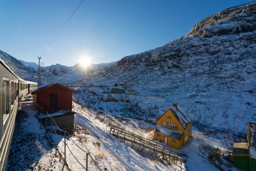 Flambahn in Norwegen