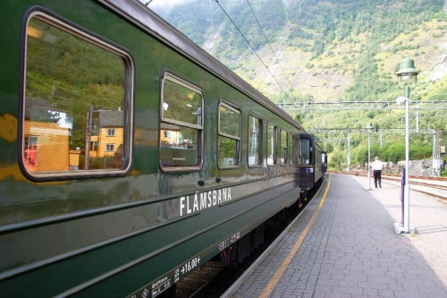 Flambahn in Norwegen