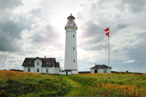 Hirtshals Leuchtturm, Dänemark