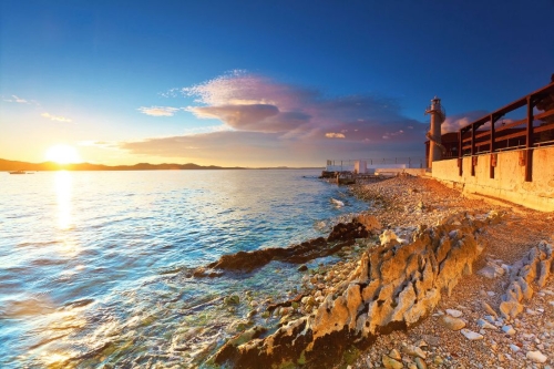 lighthouse in Zadar