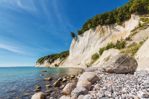 Die Ostseeküste auf Rügen.