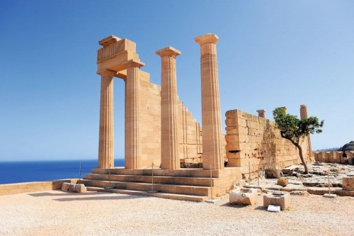 Ruins of ancient temple