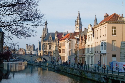 canal and buildings