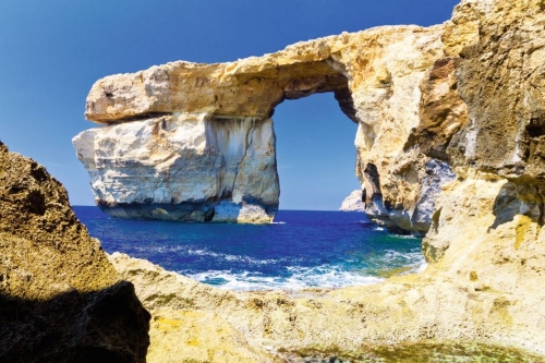 Das blaue Fenster auf Gozo