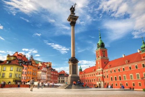 Schlossplatz von Warschau