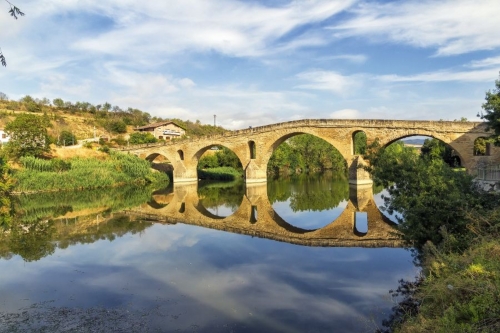 Brücke über den ARga bei Puente la Reina