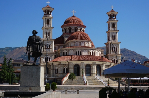 Korca in Albanien