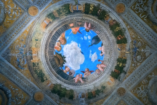 © g8ste - stock.adobe.com Camera degli Sposi im Castello di San Giorgio in Mantua