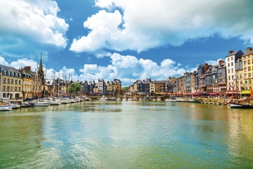 alter Hafen in Honfleur