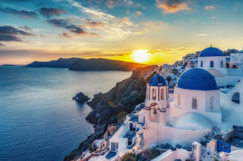 Insel Santorini