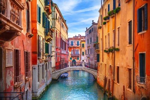 Kanal in Venedig