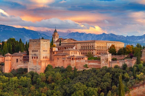 Festungs- und Palastanlage Alhambra in Granadaµ4