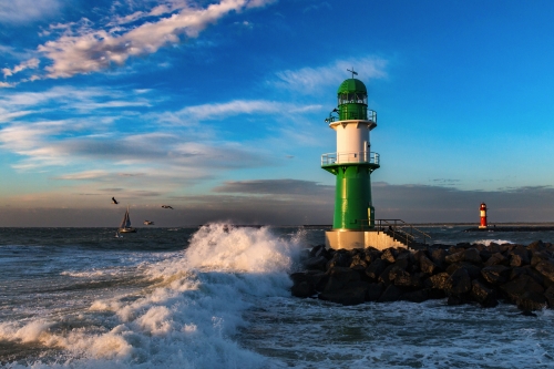 Leuchtturm von Warnemünde