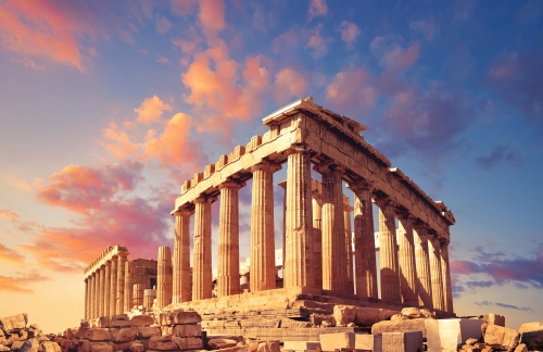 Parthenon auf der Akropolis in Athen