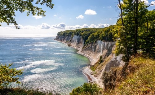 Kreidefelsen auf der Insel Rügen