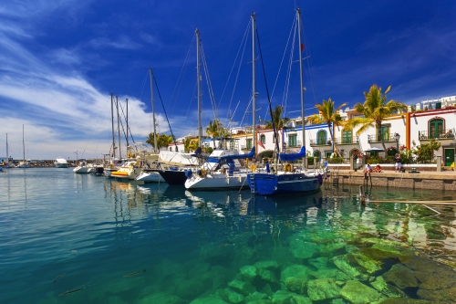 Yachthafen von Puerto de Mogan
