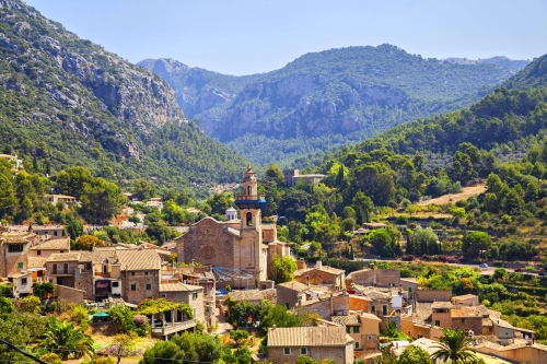 Bergdorf Valldemossa auf Mallorca