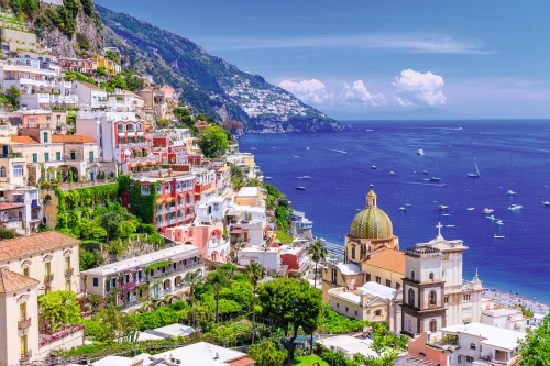 Positano an der Amalfiküste