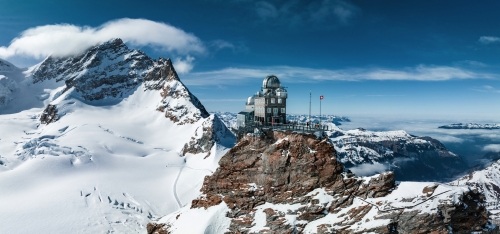 Sphinx-Observatorium auf dem Jungfraujoch~3µ1