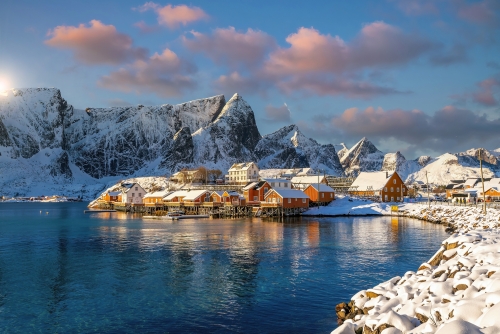 winterliche Lofoten