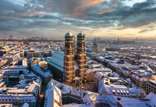 winterliches München