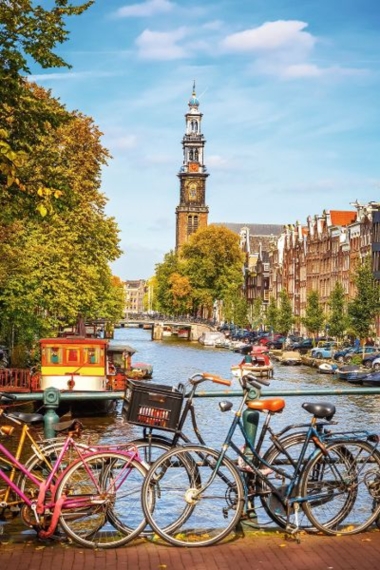 Prinsengracht canal in Amsterdam