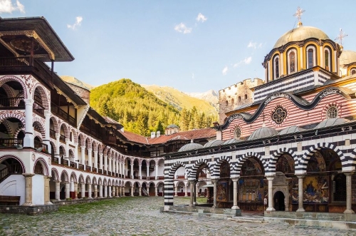 Kloster Rila im südwestlichen Bulgarien