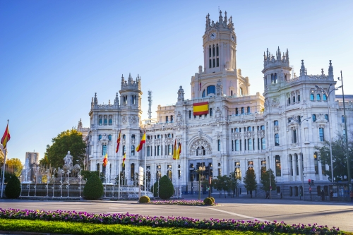Cybele Palast und Brunnen auf Cibeles Quadratµ3