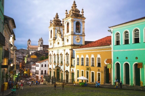 rosario dos pretos church in salvador of bahia