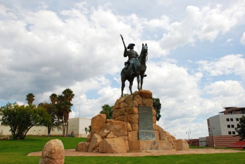 Reiterdenkmal in Windhoek - Namibia