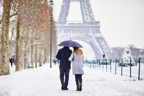 winterliches Paris