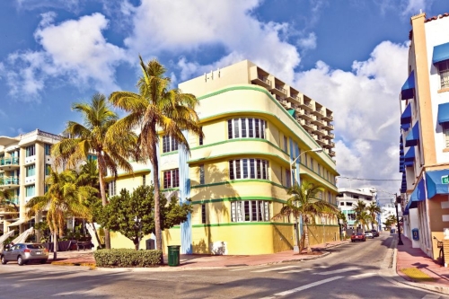 Art Deco in Miami, Florida, USA
