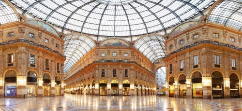 Milan, Vittorio Emanuele II gallery, Italy