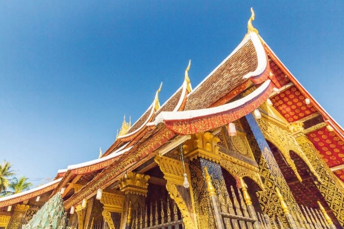 Wat Xieng thong temple,Luang Pra bang, Laos